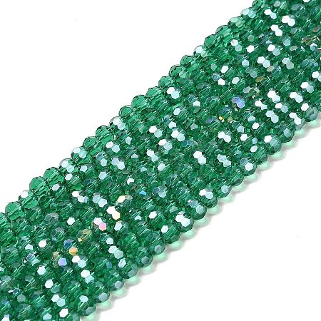 Transparent Glass Beads EGLA-A035-T4mm-B18-1