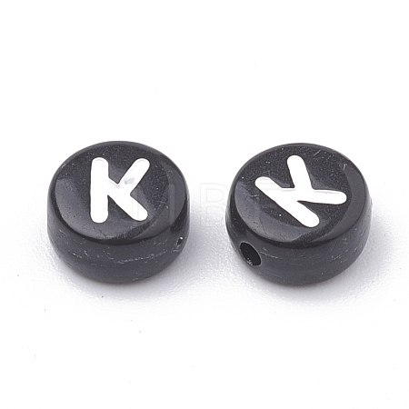 Opaque Acrylic Beads SACR-N002-02K-1