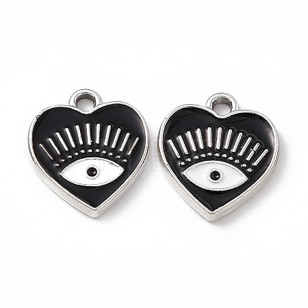 Alloy Enamel Pendants ENAM-K066-08F-1