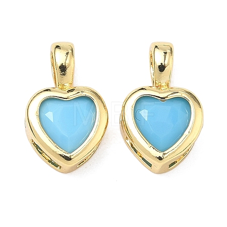 Glass Pendants KK-P348-04G-12-1