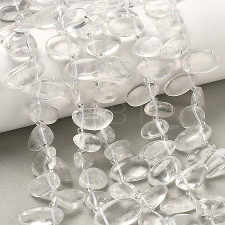 Natural Quartz Crystal Beads Strands G-P604-A22-01-1