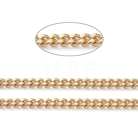 Brass Curb Chains CHC-G005-05G-1