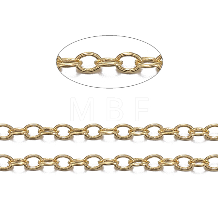 Brass Cable Chains CHC-034Y-G-1