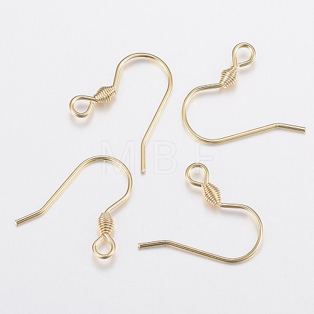 304 Stainless Steel Earring Hooks X-STAS-H436-04-1