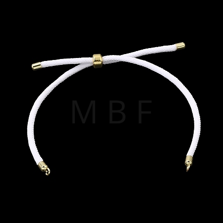 3MM Adjustable Round Nylon Braided Cord Bracelet Making FB-CBAA152-04G-33-1