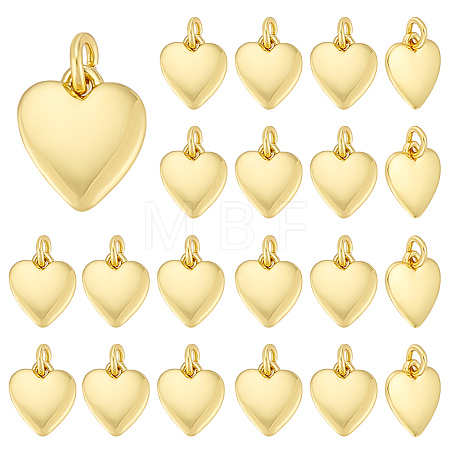 24Pcs Brass Pendants KK-ME0001-62-1