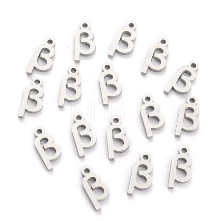 Non-Tarnish 304 Stainless Steel Pendants STAS-F267-10B-P-1
