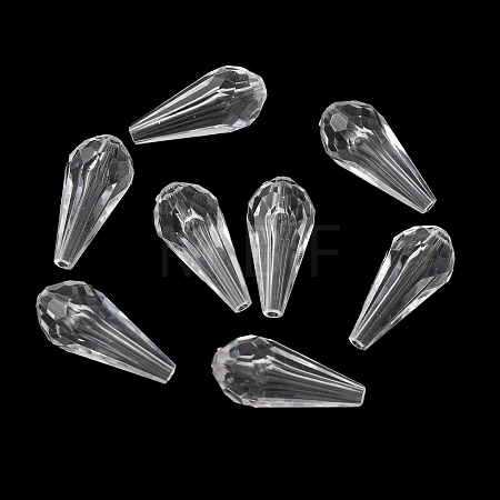 Transparent Acrylic Beads TACR-351-01-1