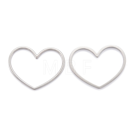 Non-Tarnish 304 Stainless Steel Linking Rings STAS-M291-07B-P-1