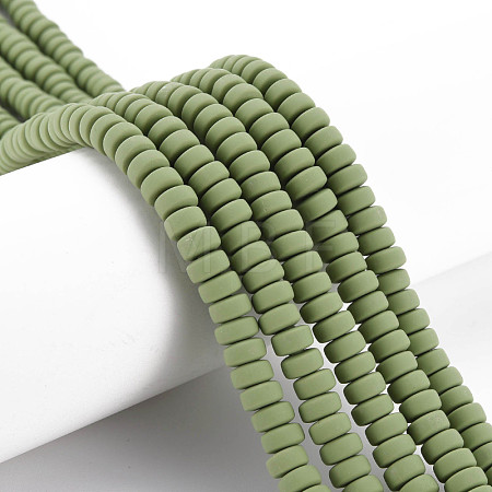Handmade Polymer Clay Beads Strands CLAY-N008-008-202-1
