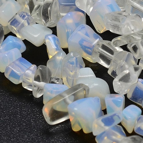 Chip Opalite Beads Strands X-G-N0134-15-1