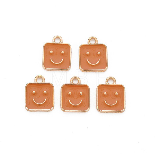 Alloy Enamel Charms ENAM-T016-13F-RS-1