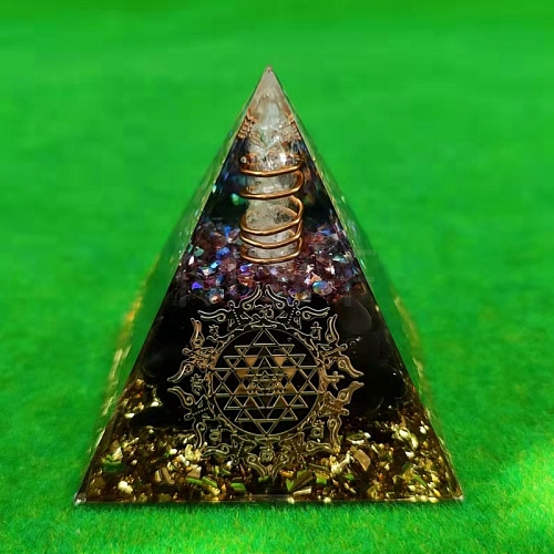 Orgonite Pyramid Resin Energy Generators PW-WG79890-01-1