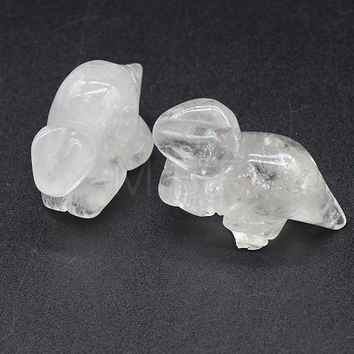 Natural Quartz Crystal Carved Figurines PW-WGC1415-09-1