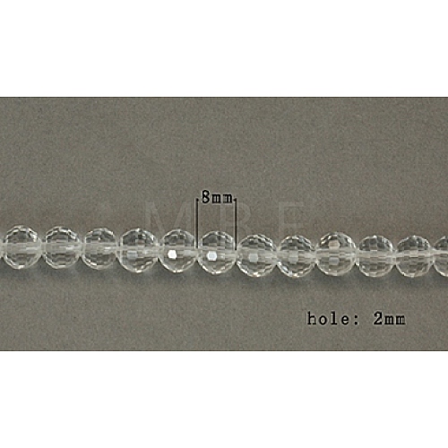 Imitation Crystal Glass Beads X-GLAA-D026-1-1