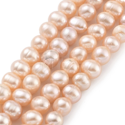 Natural Cultured Freshwater Pearl Beads Strands PEAR-C003-13A-1