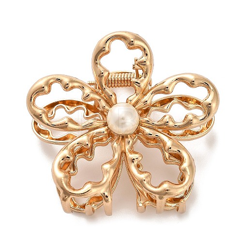 Alloy Claw Hair Clips AJEW-A061-04G-1