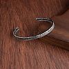 Alloy Cuff Bangles for Women Men WGE36CF-04-1