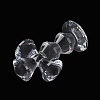 Natural Quartz Crystal Cross Figurines AJEW-H154-01D-3