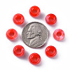 Acrylic European Beads MACR-S375-002B-05-3