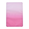 Two Tone Rectangle Plastic Zip Lock Gift Bags OPP-C003-01D-03-1