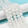 Imitation Jade Glass Beads Stands EGLA-A035-J10mm-D05-2