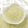 AB Color Plated Glass Seed Beads SEED-L011-06B-05-2