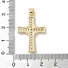 Brass Micro Pave Cubic Zirconia Pendants KK-A212-07C-G-3