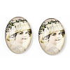 Glass Cabochons GGLA-T004-01Q-1