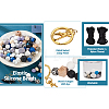 DIY Beaded Keychain Bracelet Making Kit DIY-TA0004-23-69