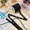20 Yardcs Cotton Ribbon with Stainless Steel Eyelets OCOR-BC0009-65B-01-4