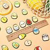 40Pcs 20 Styles Cute PVC Plastic Cabochons KY-CJ0001-66-4