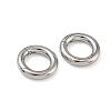 304 Stainless Steel Spring Gate Rings STAS-L022-579P-1