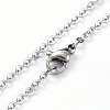 Non-Tarnish 304 Stainless Steel Pendant Necklaces NJEW-E147-04P-4