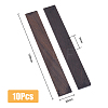 Wood Bookmark Strips AJEW-FH0003-29-2
