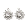 Brass Micro Pave Cubic Zirconia Pendants LS-KK-L260-04P-1