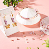 200Pcs 4 Styles Synthetic Red Netstone & Natural Lepidolite/Purple Mica Stone & Pink Aventurine & Rhodonite Beads G-TA0003-05C-7