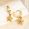 304 Stainless Steel Hoop Earrings WG5C9B9-02-1