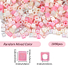 1000Pcs Plastic Beads KY-PA0001-25-2