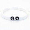 Resin Beads Braided Bead Bracelets FS-WG7326D-07-1
