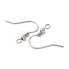Tarnish Resistant 316 Surgical Stainless Steel Earring Hooks STAS-E009-1-1