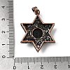 Natural & Synthetic Mixed Stone Pendants G-A297-06R-4