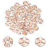50Pcs Brass Spacer Beads KK-PH0015-19-1
