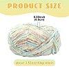Soft Crocheting Polyester Yarn YCOR-FZC0001-01C-3