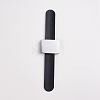 Magnetic Silicone Wrist Strap Bracelet BJEW-WH0009-09C-1