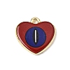 Printed Alloy Pendants ENAM-F160-06G-2