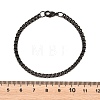 304 Stainless Steel Box Chain Bracelets for Women Men BJEW-H643-02EB-5