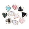 Natural & Synthetic Mixed Stone Faceted Pendants G-Q601-03G-1