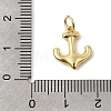 Helm Charms Brass Pendants KK-CJC0013-12G-3