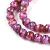 Baking Painted Glass Beads Strands DGLA-N003-4mm-B03-4